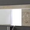 pas cher Miroir PADEL 120 Cm Blanc/chêne Endgrain 16