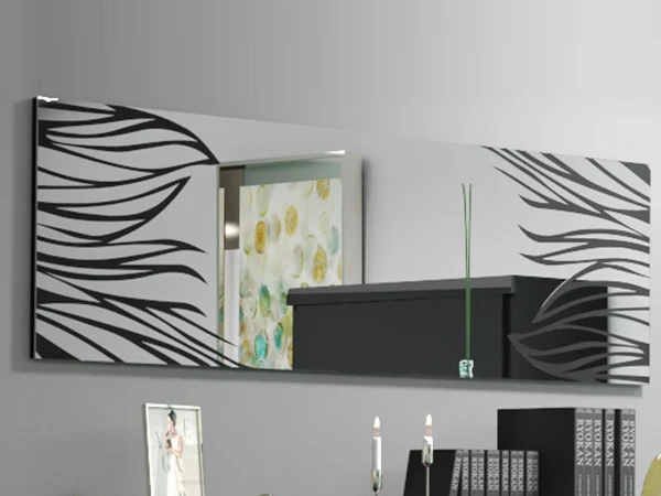 marque pas cher Miroir SPYRO 190 Cm Noir 1
