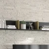 Étagère RAFFA 160 Cm Chêne Artisan/noir meilleure qualité 17