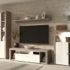 Mur Tv-hifi NILA 3 Portes 1 Tiroir Abattante Bouleau Cibiu/sonoma Truffé boutique pas cher 11