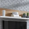 Etagère Murale BOTSWANA 150 Cm Blanc/chêne Grandson vente en ligne 17