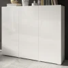 Service Clients Dédié Commode DOLES 3 Portes Blanc/blanc Brillant 22