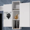 en ligne vente Armoire Murale HELA 3 Niches Blanc Brillant 22