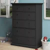 soldes en ligne Commode PARISA 6 Tiroirs Gris Foncé 19