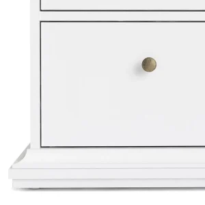 Commode PARISA 6 Tiroirs Blanc/chêne mode tendance 9