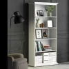 Bibliothèque PARO 5 Niches Blanc mode pas cher 22
