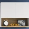 Armoire Murale CLARA 2 Portes Chêne Riviera/blanc garantis authentique 22