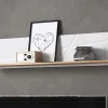 prix de gros Etagère FUTURO Laqué Blanc/chêne Riviera 17