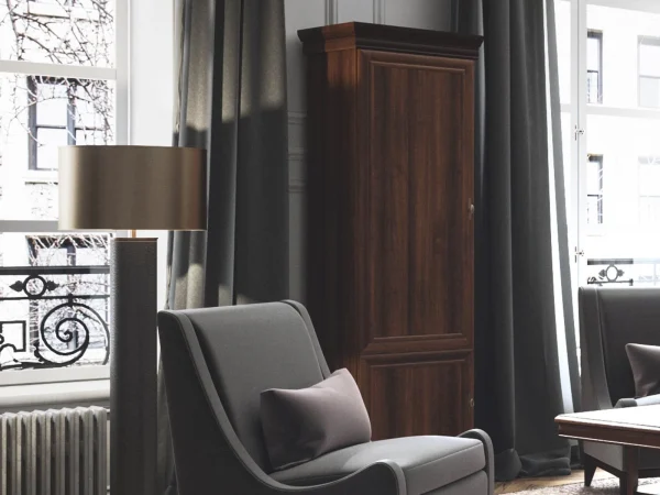 Colonne KIRA 2 Portes Bois Foncé mode pas cher 1