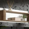 magasin paris Étagère LIVOCO 120 Cm Chêne Ribbec/blanc 13
