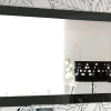Paiement sécurisé Miroir ETNA 140 Cm Noir Brillant 19