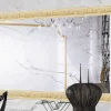 Miroir SIMBA 140 Cm Blanc/or Dernières Nouveautés 17
