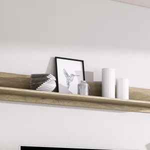 magasin en ligne Mur TV-hifi SKYLINE 2 Portes 1 Tiroir Gris Country 11