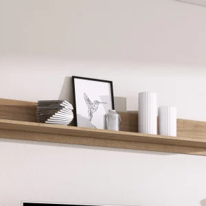 grand choix Mur TV-hifi SKYLINE 2 Portes 1 Tiroir Chêne Riviera 11
