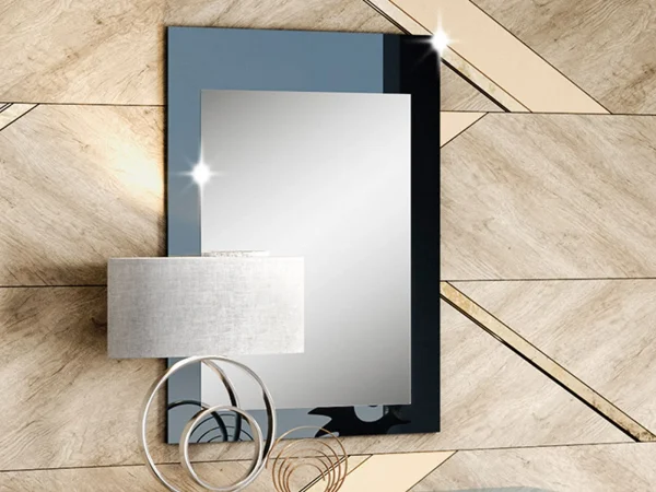 site pas cher Miroir VALENCIA 65 Cm Noir 1