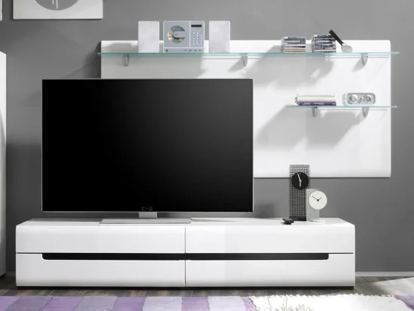 outlet Etagère Deluxe HERCULE 170 Cm Blanc 1
