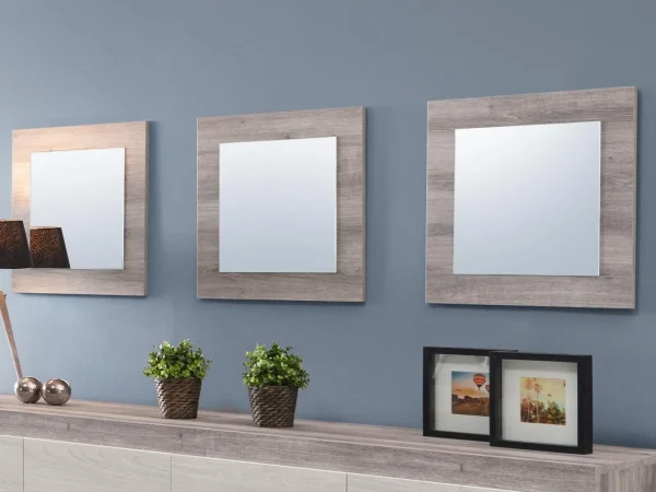 Lot De 3 Miroirs MIEL Mara soldes pas cher 1
