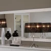 ﻿soldes Miroir ROMEO 180 Cm Blanc Laque 19