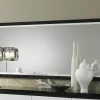 Miroir ROMEO 180 Cm Noir Laque/blanc Laque Distributeur Officiel 17