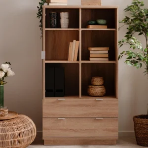 Armoire CHELSEA 1 Porte 2 Tiroirs Chêne Sonoma comparez les prix 11