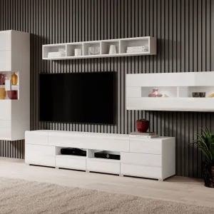 magasins pour Etagère Murale TOMASSON 169 Cm Blanc 10