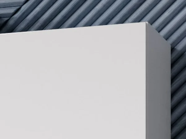 Armoire Murale HELA 1 Porte Blanc Brillant marque pas cher 3