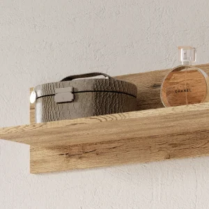 acheter en ligne Étagère Murale KANTOR 153 Cm Chêne Bartex 10