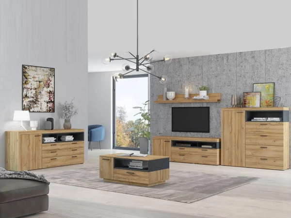 soldes en ligne Étagère CARLOS 189 Cm Chêne Grandson 3