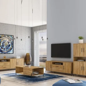 Armoire RUMA 4 Portes Chêne Grandson excellent qulity 10