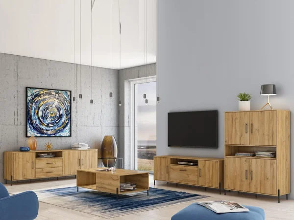 Armoire RUMA 4 Portes Chêne Grandson excellent qulity 3