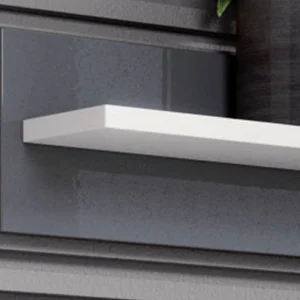 Étagère Murale BRILLAT 120 Cm Blanc/gris Billant excellent qulity 10