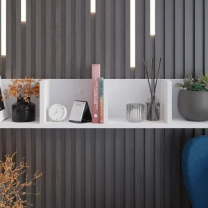 Étagère LOTIZ 95 Cm Blanc mode pas chere 8