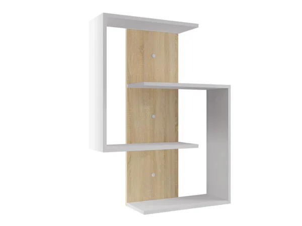 Étagère MORIOKA 65 Cm Blanc/sonoma SOLDES TOUT À 3