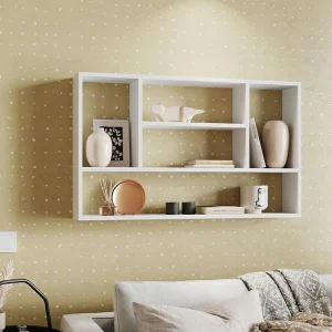 Étagère PAPOK 100 Cm Blanc soldes luxe 9