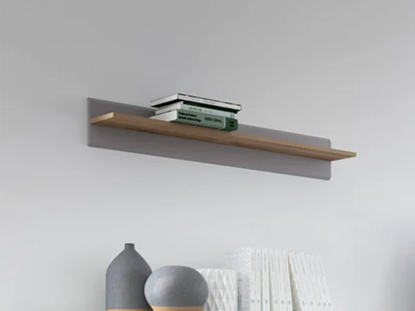 commentaire favorable Étagère INOXO 90 Cm Gris Clair/chêne Jackson 3