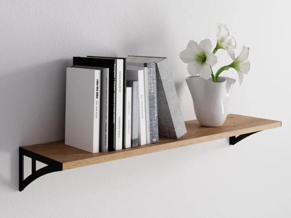 garantis authentique Étagère JULIO 90 Cm Chêne Lancelot 3