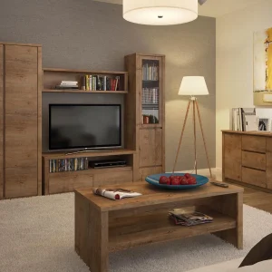 nouveau produit Armoire Murale MONTY 130 Cm Chêne Lefkas 8