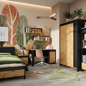 Étagère SPLIT Noir/chêne Artisan en ligne vente 10