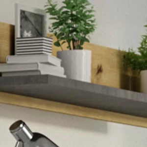 acheter Étagère Murale XELA Chêne Artisanal/gris 10