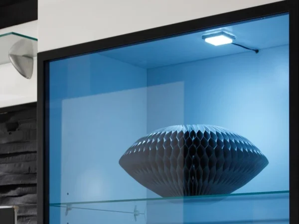 vente pas cher Mur Tv-hifi 03 HERCULE Blanc/blanc Laqué Sans Led 5