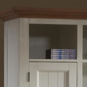 SOLDES TOUT À Mur Tv-hifi CASABLANCA 4 Portes Havanna/blanc 9