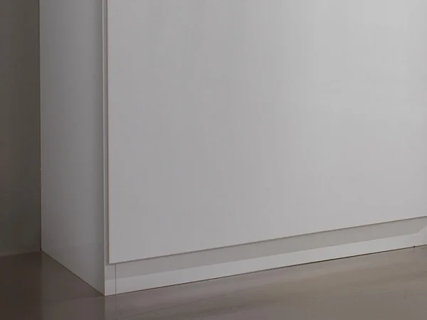 en solde Mur Tv-hifi ROMEO Blanc Laqué Avec Led 3