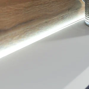 Etagère Murale BOTSWANA 150 Cm Blanc/chêne Grandson vente en ligne 9