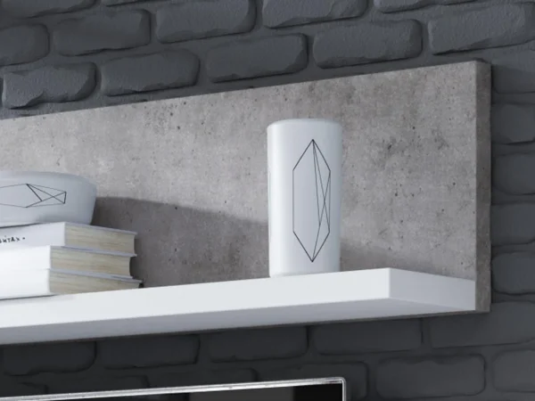 Etagère Murale BOTSWANA 150 Cm Béton pas cher en vente 4