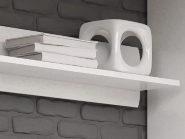 Etagère Murale TULIO 180 Cm Blanc/blanc Laqué grossiste en ligne 4