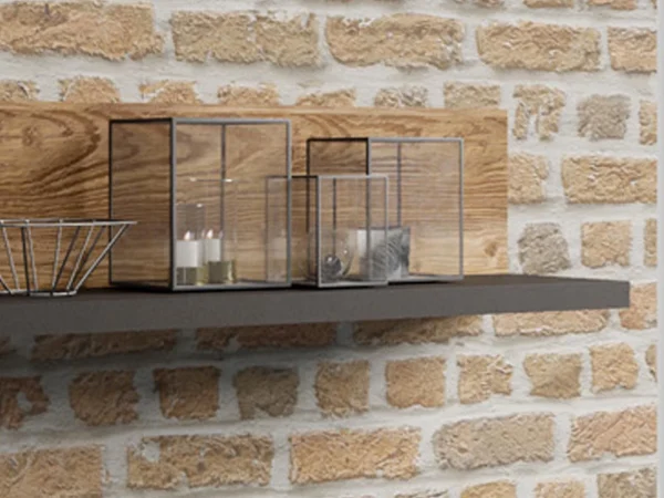 Large choix en ligne Étagère TARO 150 Cm Chêne Canyon/noir 4