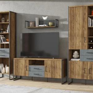 Étagère MODECO 100 Cm Appenzeller/matera Clair le grand escompte 11