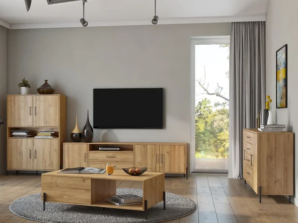 Armoire RUMA 4 Portes Chêne Grandson excellent qulity 4