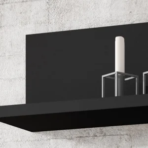 Etagère Murale BOTSWANA 150 Cm Noir Mat fashion pas cher 12