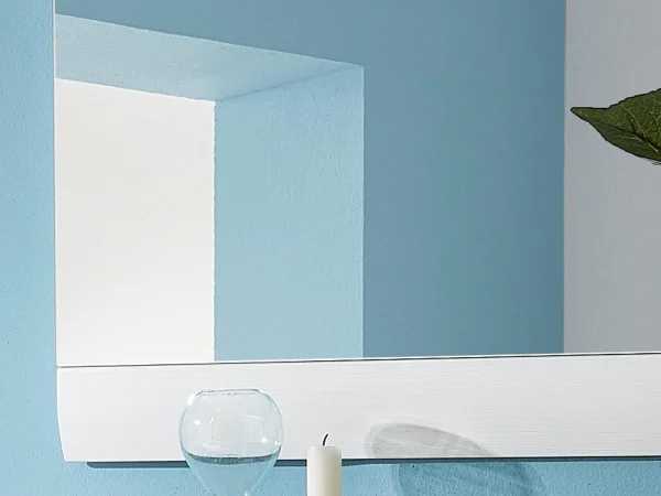 remise en ligne Miroir MACAO Blanc 3